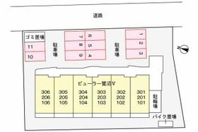 ビューラー鷺沼Ⅴ 205 ｜ 神奈川県川崎市宮前区小台１丁目（賃貸マンション1LDK・2階・42.53㎡） その3