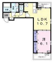 ソレアード西尾久  ｜ 東京都荒川区西尾久６丁目（賃貸アパート1LDK・1階・41.97㎡） その2