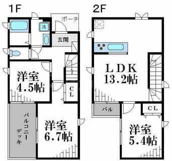 間取り：212058634933