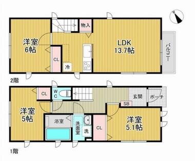 間取り：213143226010