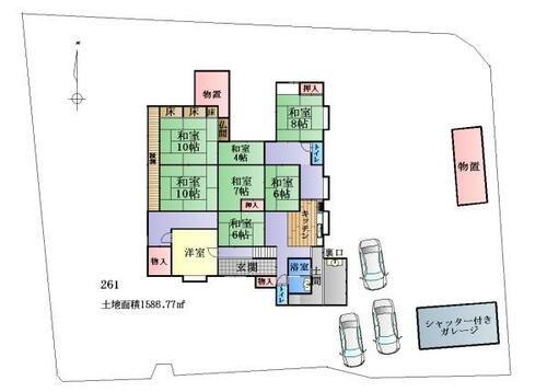 detached 滋賀県彦根市金田町