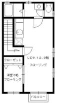 ホワイトアネックス  ｜ 埼玉県戸田市喜沢１丁目（賃貸アパート1LDK・2階・41.06㎡） その2