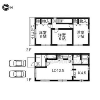 間取り：226077958345