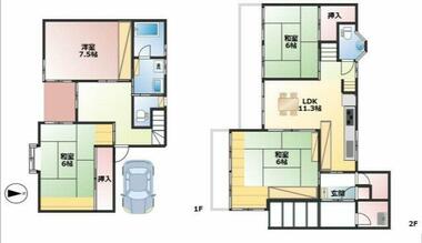 間取り：211063243793