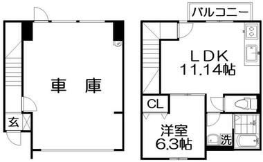 間取り：227103447643