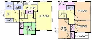 間取り：240041297085