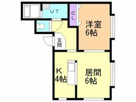 Ｇｒｏｕｎｄ　Ｂｌｏｏｍ 203 ｜ 北海道室蘭市日の出町２丁目（賃貸アパート1LDK・2階・35.11㎡） その2