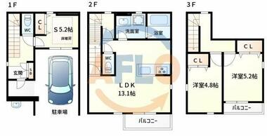 間取り：227102973665