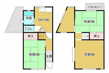 間取り：227101410874