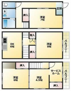 間取り：227104382035