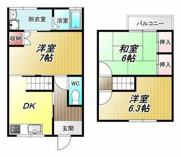 間取り：227104383255