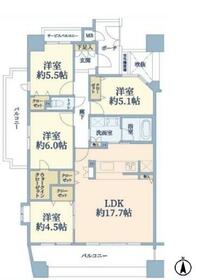 ダイアパレス茨木　６０３号室