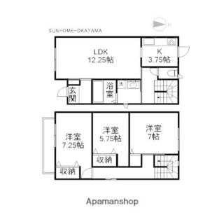 間取り：233025995337