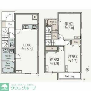 detached 埼玉県越谷市七左町１丁目
地図を見る