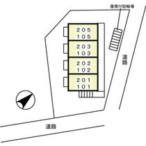 クレセント・シェル 203 ｜ 東京都八王子市加住町１丁目（賃貸アパート1K・2階・26.70㎡） その3