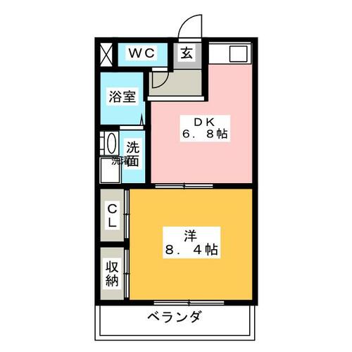 メゾン政喜Ⅳの間取り