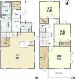 間取り：227102383829