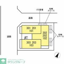 フラクタス南林間  ｜ 神奈川県大和市南林間５丁目（賃貸アパート1LDK・1階・31.97㎡） その3