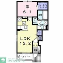 スリービーク吹上  ｜ 神奈川県横浜市戸塚区深谷町（賃貸アパート1LDK・1階・44.55㎡） その2
