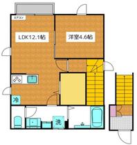 ＡＣＴ１０３  ｜ 千葉県市川市真間２丁目（賃貸アパート1LDK・2階・36.43㎡） その2