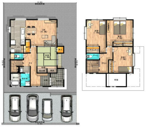 detached 石川県河北郡内灘町字千鳥台３丁目
