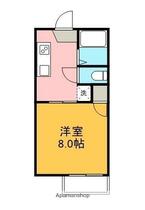 カルディひばりが丘 105 ｜ 静岡県富士宮市ひばりが丘（賃貸アパート1K・1階・22.68㎡） その2