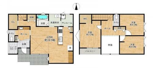 detached 愛知県岡崎市宮地町字郷東
