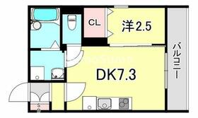 兵庫県神戸市須磨区東町２丁目（賃貸アパート1DK・3階・24.52㎡） その2