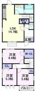 間取り：223040486734