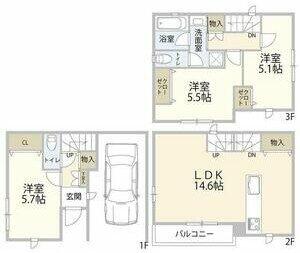 間取り：223039929724