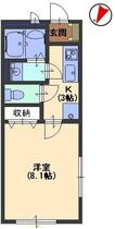 グレース広野 101 ｜ 兵庫県三田市上井沢（賃貸アパート1K・1階・26.68㎡） その2