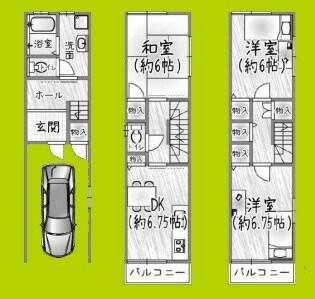 間取り：227103809651