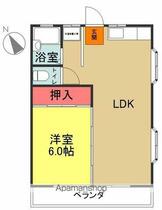 ミースエリーゼ 201 ｜ 福島県いわき市四倉町上仁井田字砂田（賃貸アパート1LDK・2階・39.67㎡） その2