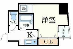 兵庫県神戸市中央区相生町５丁目（賃貸マンション1K・4階・18.20㎡） その2