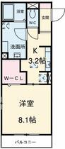 ルミエール 305 ｜ 愛知県春日井市庄名町１丁目（賃貸アパート1K・3階・33.67㎡） その2