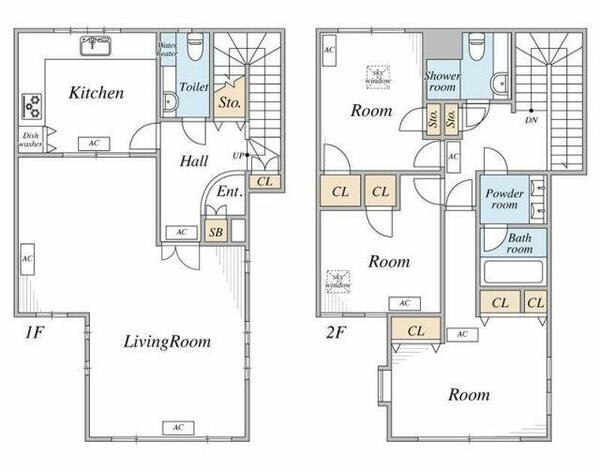 パークサイドアオバダイ 1｜東京都目黒区青葉台２丁目(賃貸一戸建3SLDK・--・142.94㎡)の写真 その2