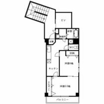 ＶＯＧＵＥ元住吉 603 ｜ 神奈川県川崎市中原区木月２丁目（賃貸マンション2K・6階・40.51㎡） その2