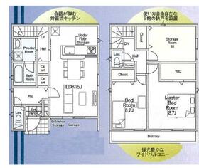 愛知県岡崎市上地町字西田