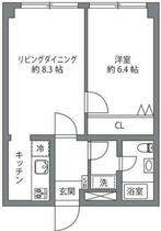 高輪ペアシティ  ｜ 東京都港区高輪４丁目（賃貸マンション1LDK・6階・36.85㎡） その2