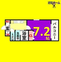 ブルームライフ新栄（旧　クレジデンス新栄）  ｜ 愛知県名古屋市中区新栄１丁目（賃貸マンション1K・8階・24.70㎡） その2