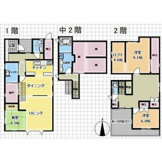 間取り：223040603623