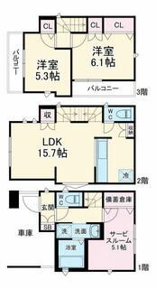 間取り：214079976052