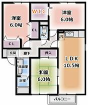 アゼリアパレスＮＯＲＴＨ  ｜ 大阪府門真市五月田町（賃貸アパート3LDK・2階・70.16㎡） その2