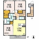 熊本市東区神園２丁目&nbsp;2階建&nbsp;築9年のイメージ