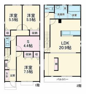間取り：212059013072