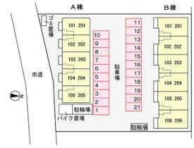 パーク　スクエアＡ  ｜ 埼玉県川越市大字南田島（賃貸アパート1LDK・1階・37.38㎡） その3