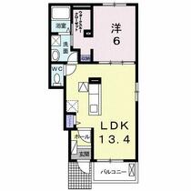 京都府福知山市字天田（賃貸アパート1LDK・1階・47.08㎡） その2