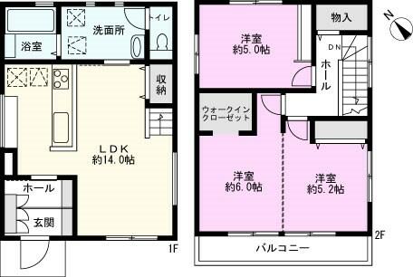detached 埼玉県越谷市大字大房
地図を見る