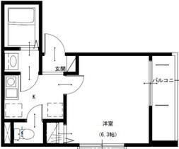 メルディア松戸  ｜ 千葉県松戸市根本（賃貸アパート1K・1階・20.91㎡） その2