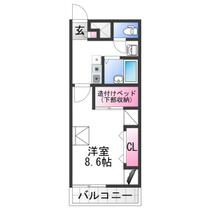 レオパレス土佐町  ｜ 和歌山県和歌山市土佐町３丁目（賃貸アパート1K・2階・23.18㎡） その2